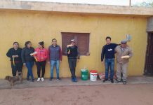 Malanzán: El intendente colaboró con la refacción de la iglesia de Tres Cruces