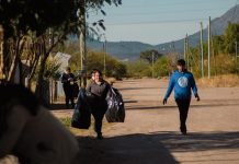 Malanzán: Se realizó jornada de “Plogging”