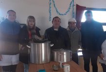 Malanzán: El intendente colaboró con el comedor escolar de Baldes de Amaya