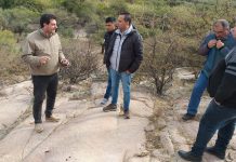 Malanzán: El intendente Miranda Recibió al ministro Rejal