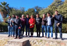 Malanzán: Intendentes riojanos se reunieron en Tama