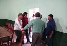 Malanzán: Miranda se reunió con los productores en El Portezuelo