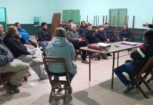 Malanzán: Reunión de productores bovinos en El Portezuelo