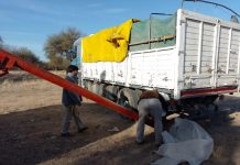 Ulapes: Se asistió a los silos de las asociaciones del dpto.
