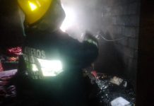 Chepes: Cortocircuito generó incendio que consumió toda una habitación