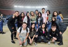 Ulapes: Los alumnos ganadores del viaje estuvieron en el show de Rusherking