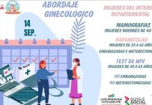 Malanzán: Se hará Abordaje Ginecológico este miércoles