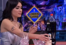 Lali Espósito enseñó a preparar “el viajero” en la TV española