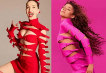 Natalia Oreiro se inspiró en un look de Zendaya