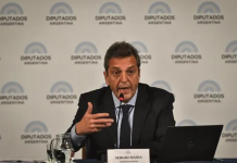 Sergio Massa presentó en Diputados el Presupuesto 2023