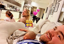 La tierna foto familiar de Darío Barassi tras el alta médica de su hija