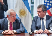 Massa recibió a senadores de Estados Unidos en su casa