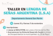 Ulapes: El taller de lengua de señas abre sus inscripciones