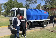 Ulapes: Nuevo camión cisterna para el departamento