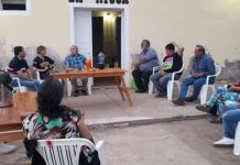 Malanzán: Reunión con productores y artesanos