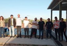 Chepes: Alumnos construyeron una Plaza Seca en su escuela