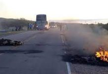 Chepes: Productores del sur cortarán ruta por el avión rompetormentas