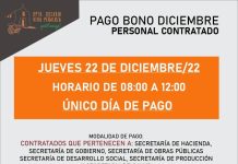 Chepes: Se paga el bono a contratados municipales