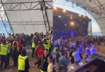 Batalla campal tras un show de L-Gante en una fiesta en Montevideo