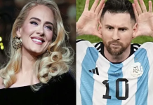 La fan menos pensada: Adele confesó en un show su amor por Messi