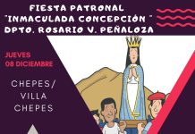 Chepes: Con la presencia del Obispo, se realizarán los festejos por el día de la Inmaculada