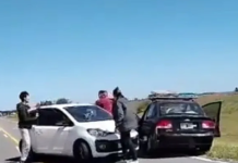 Casi tragedia rumbo a La Costa: se adelantó en doble fila y de milagro no chocó de frente