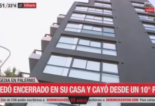 Palermo: se quedó encerrado en la terraza, cayó al vacío y murió