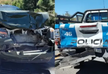 Neuquén: una patrulla del Ejército chocó a una de la Policía