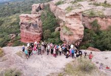 Malanzán: Realizaron caminata arqueológica en Guasamayo