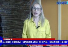 Chepes: “La bandera de la mujer rural no la levanta ningún funcionario” dijo la candidata Alicia de Troncoso