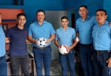 Malanzán: Se entregaron elementos deportivos a las comisarías del dpto.