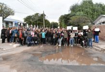 Chepes: Flecha y Yanina visitaron parte de la zona norte de la ciudad