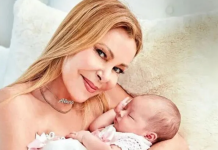 Actriz española tuvo una beba con su hijo