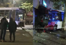 Choque de colectivos en Parque Patricios: 16 personas resultaron heridas