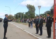 Chepes: Se realizó el acto central por el aniversario de la Policía de la provincia