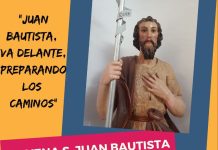 Chepes: Inicia la novena del patrono San Juan Bautista