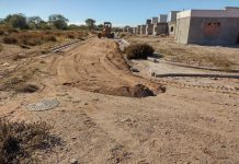 Chepes: Se continúa trabajando con la nivelación y mantenimiento de calles