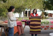 Malanzán: Realizaron encuentro de textiles en el departamento Juan Facundo Quiroga