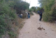 Chepes: Continua la reparación de caminos en el interior departamental