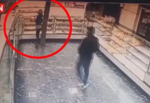 Inseguridad en Lanús: el video de una panadera que se defendió de un robo a escobazos