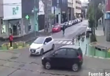 Mar del Plata: un choque salió en vivo por televisión