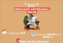 Chepes: Comenzá las vacaciones visitando el Mercado Artesanal Yelpe