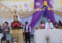 Malanzán: Realizaron las fiestas patronales de San Nicolás en El Portezuelo