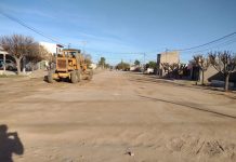 Chepes: Continúa el arreglo de calles de la ciudad