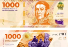 Confirman que habrá nuevo billete de $1.000