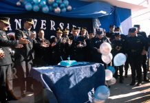 El Portezuelo: Celebraron un nuevo aniversario de la Comisaría de El Portezuelo