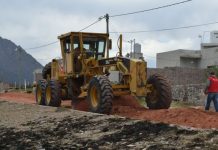 Malanzán: Continúan los trabajos de mantenimiento en la vía pública