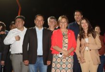 Malanzán: Miranda participó del acto por el aniversario de Chamical