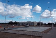 Chepes: Avanza la obra del Polideportivo de Desiderio Tello