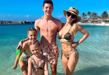 Las vacaciones de Evangelina Anderson en Riviera Maya
